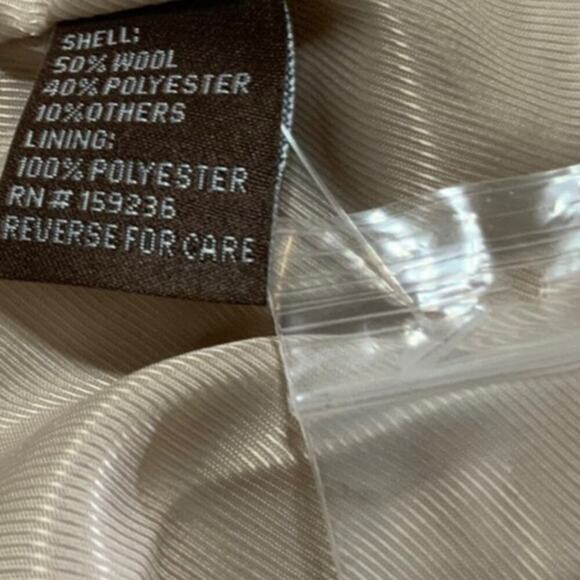 J. Mclaughlin Wool Blend Lined Jacket Womens Size XL Long Sleeve Button Textured - Picture 12 of 13